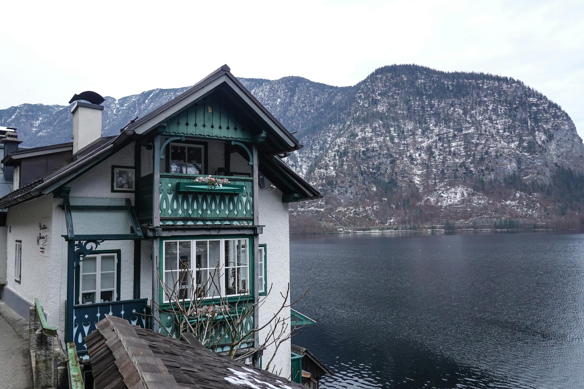 Hotel Seeblick im Abendlicht