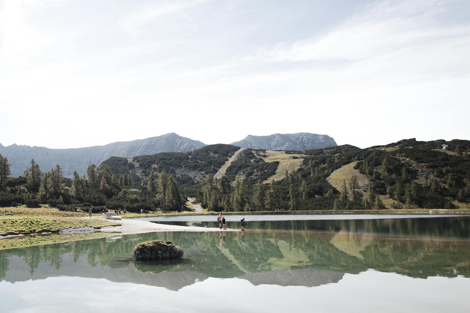 Alpenpanorama vom Hotel